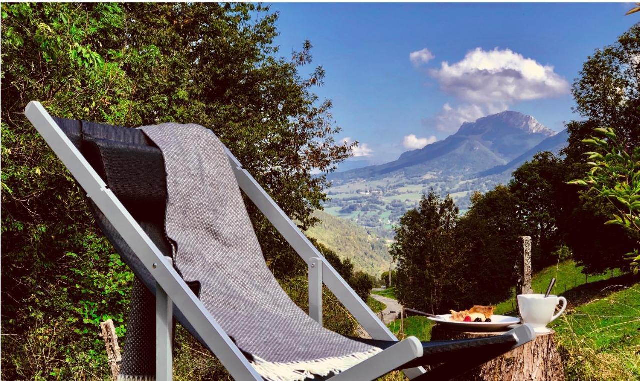 Chapamama Panzió Aillon-le-Vieux Kültér fotó